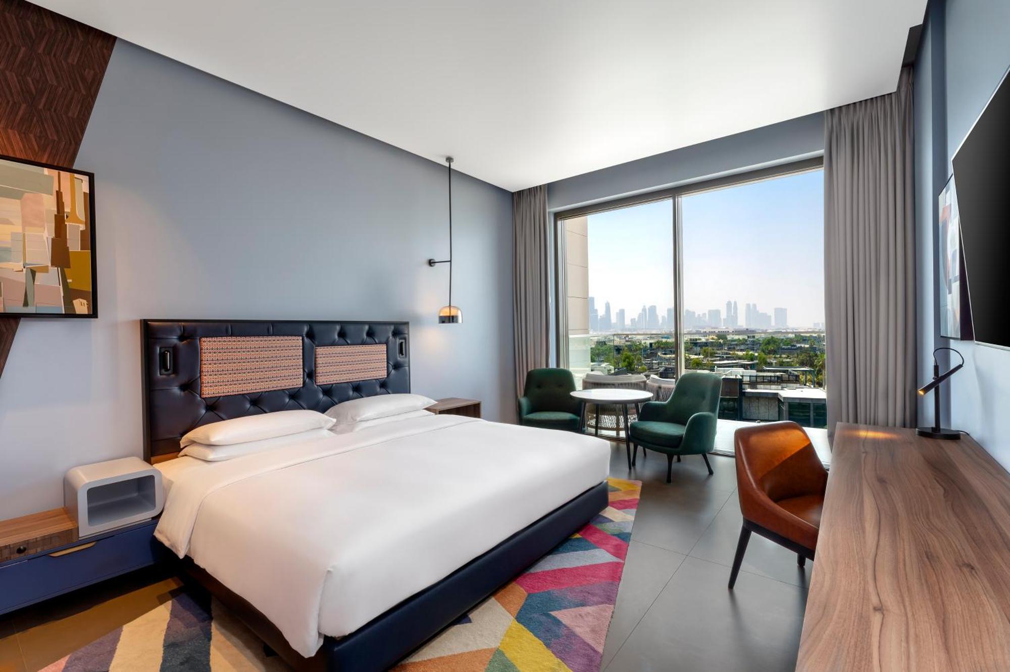 Hyatt Centric Jumeirah Dubai Eksteriør billede A room at the hotel