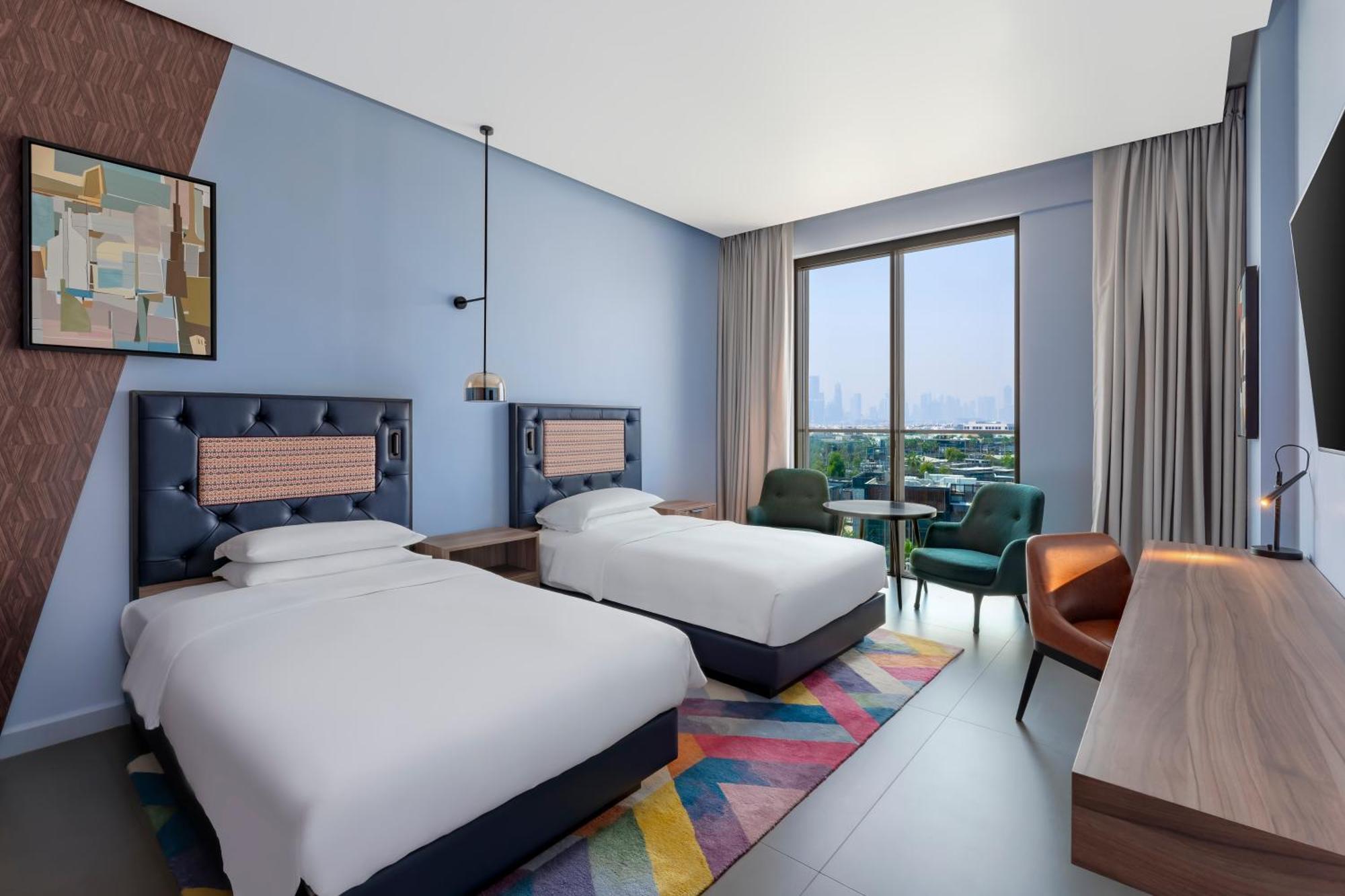 Hyatt Centric Jumeirah Dubai Eksteriør billede A room at the hotel